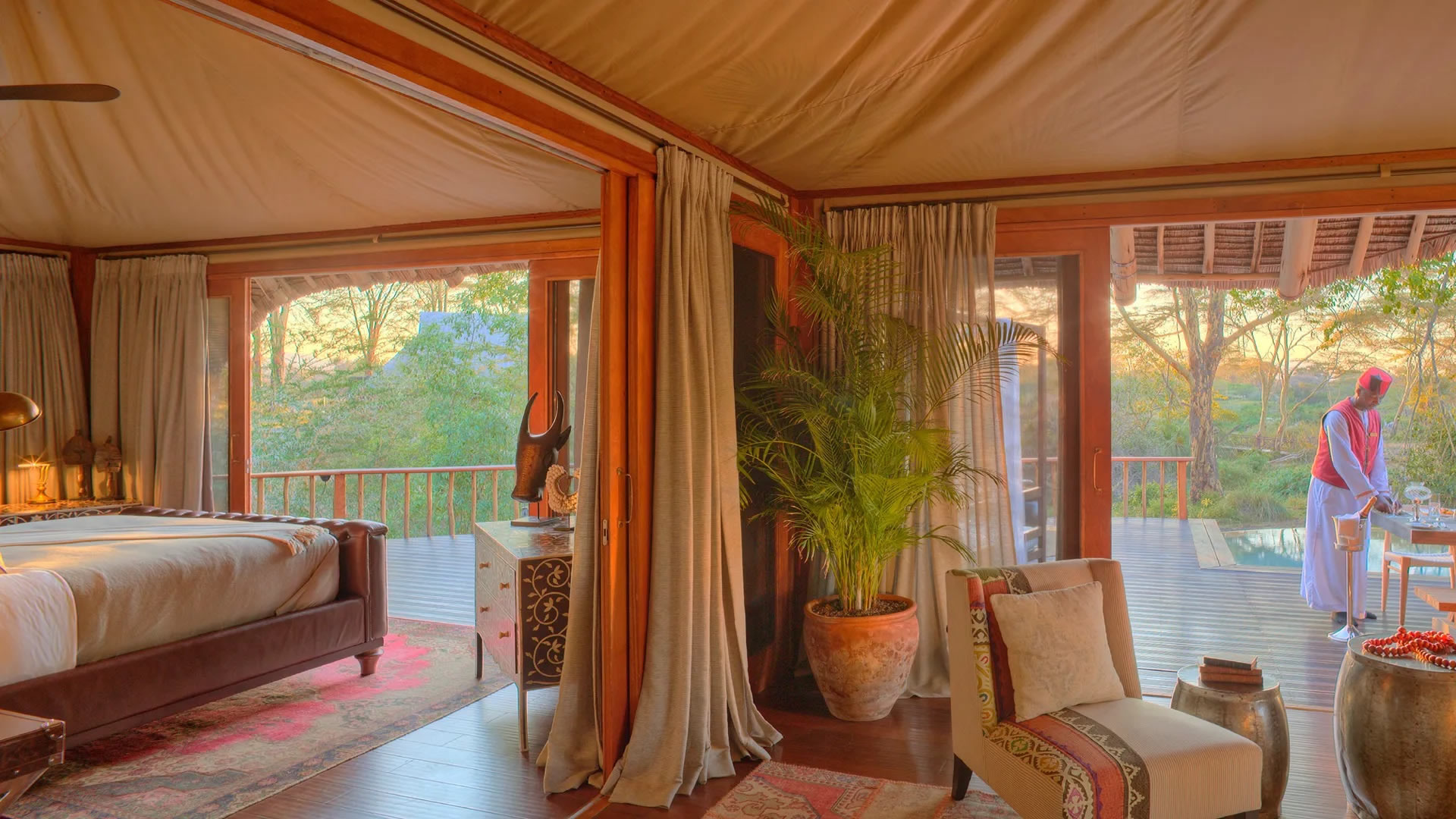 Finch Hattons Luxury Camp
